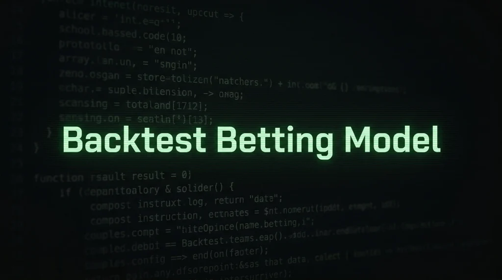 Backtest Betting Model - OddsPapi API Blog