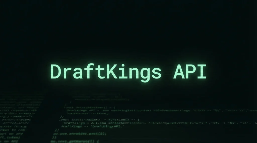 DraftKings API - OddsPapi API Blog
