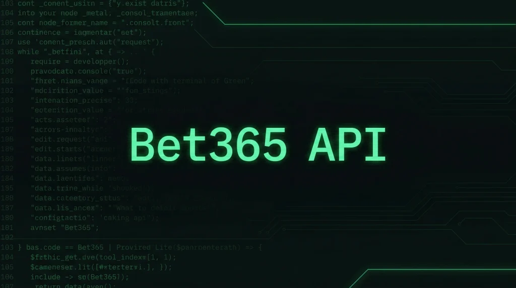 Bet365 API - OddsPapi API Blog