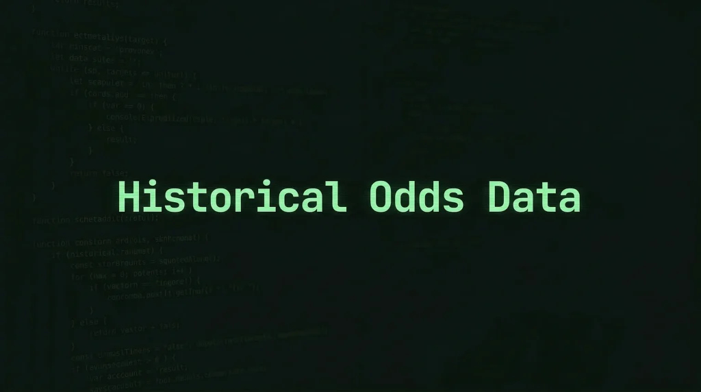Historical Odds Data - OddsPapi API Blog