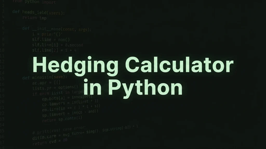 Hedging Calculator in Python - OddsPapi API Blog