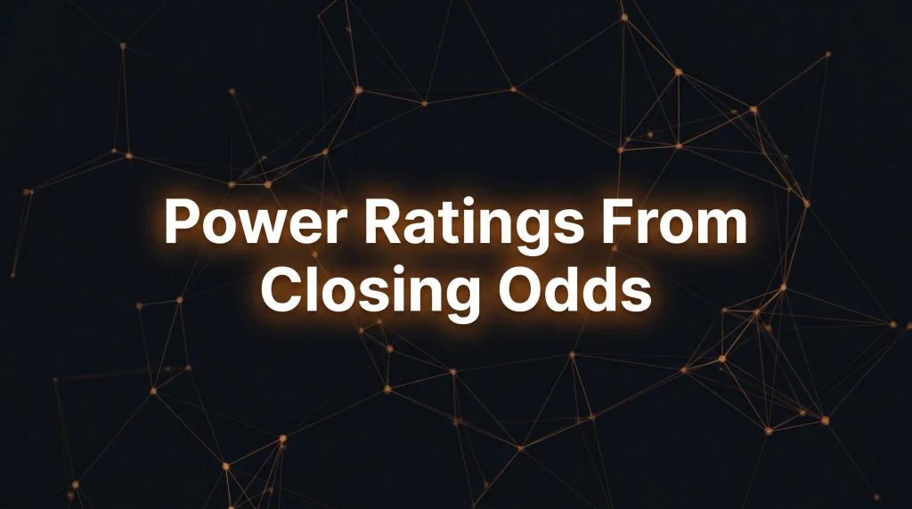 Power Ratings From Closing Odds - OddsPapi API Blog