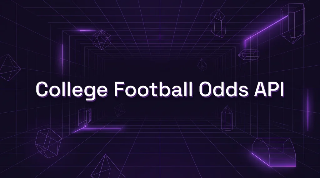 College Football Odds API - OddsPapi API Blog