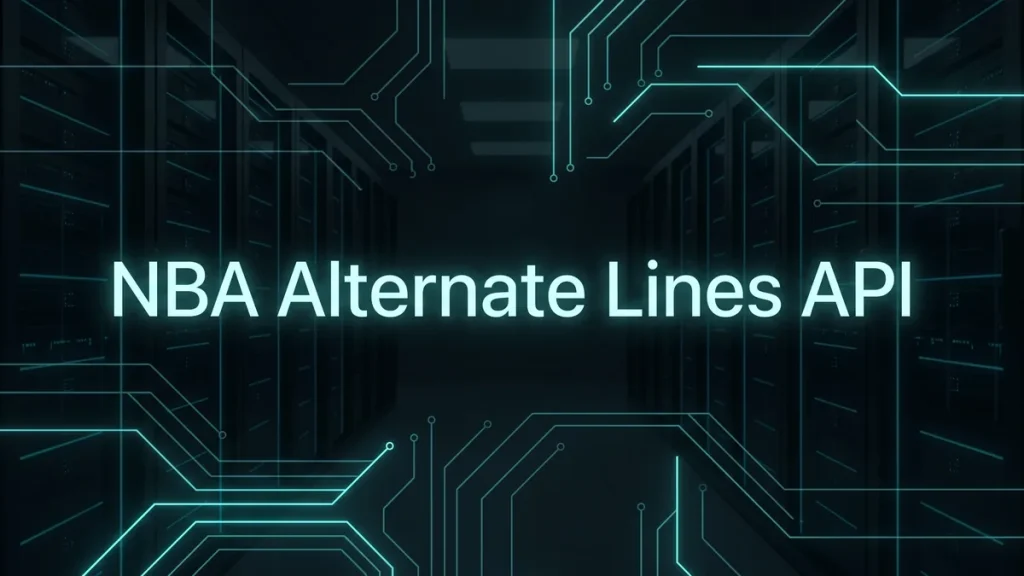 NBA Alternate Lines API header