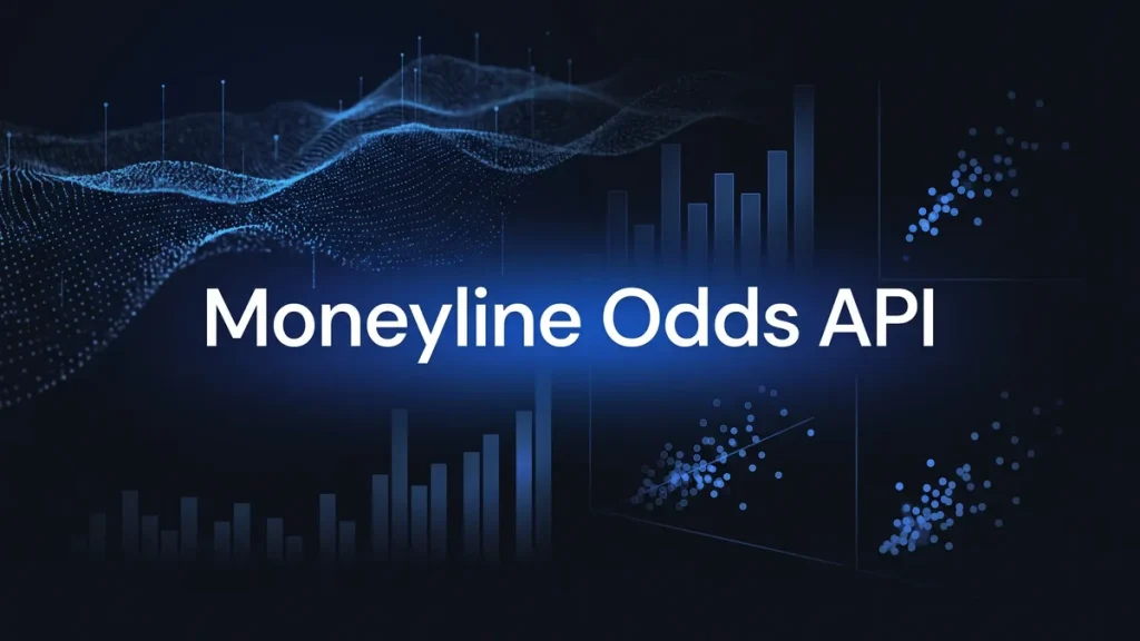 Moneyline Odds API header: the match winner market across 59 sports