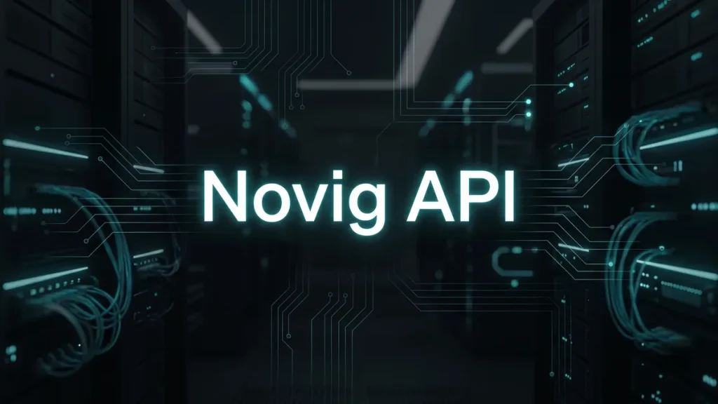 Novig API header image
